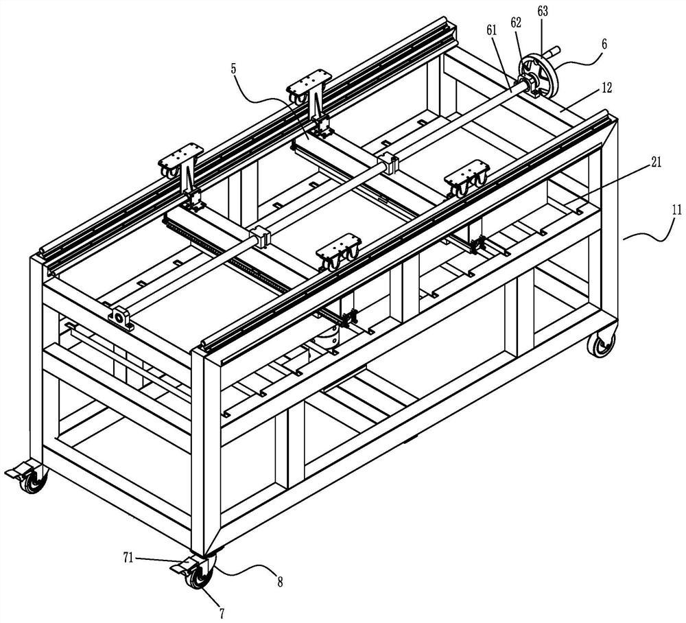 Active powder concrete cover plate detection device