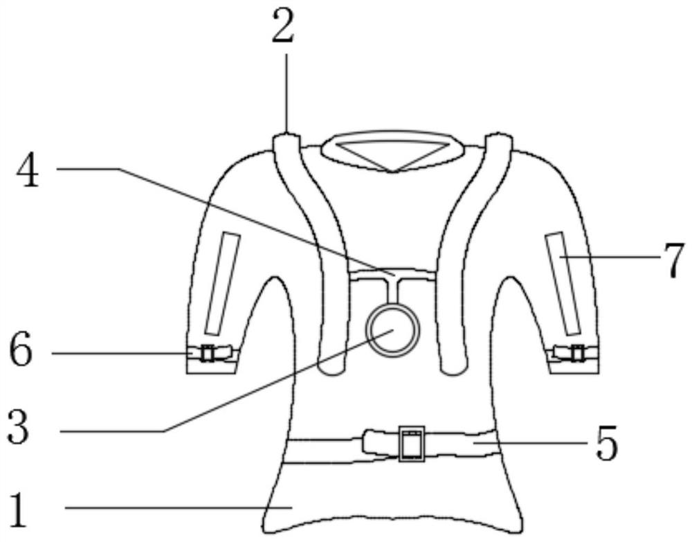 Swimsuit with self-rescue function