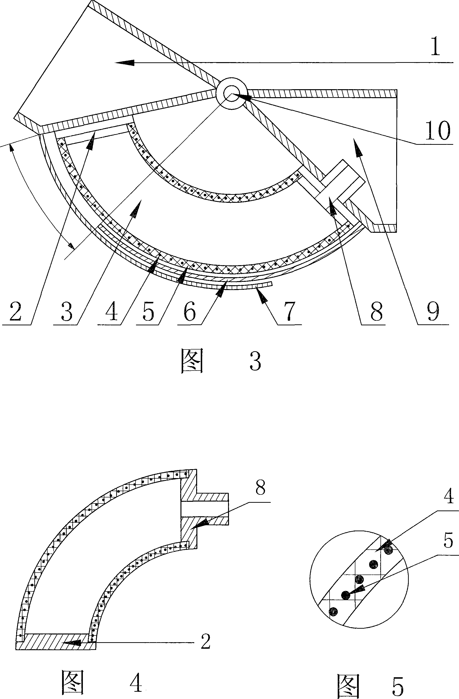 Pneumatic power flexible bending joint based on arcuated pneumatic linear actuator