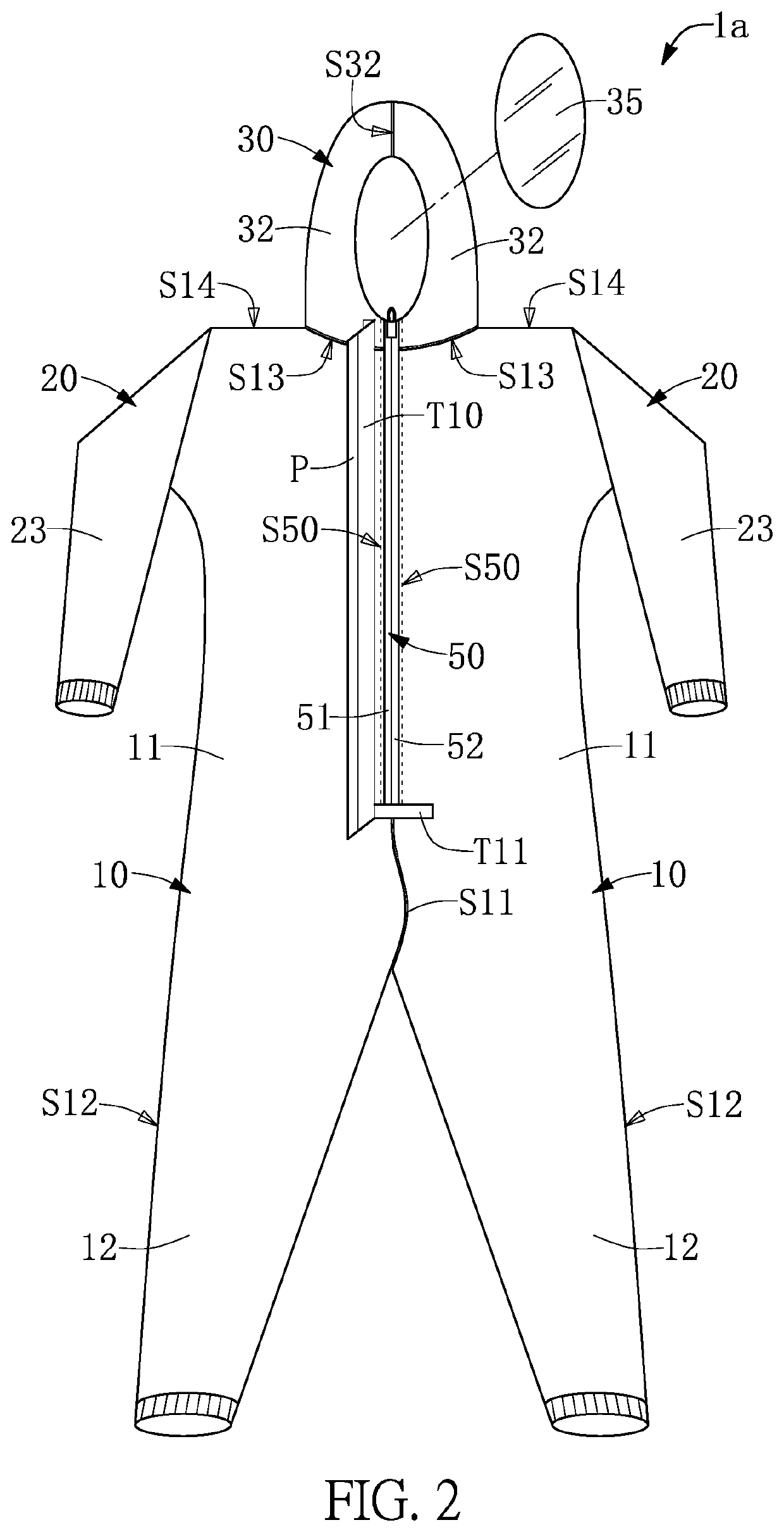 Medical protective garment