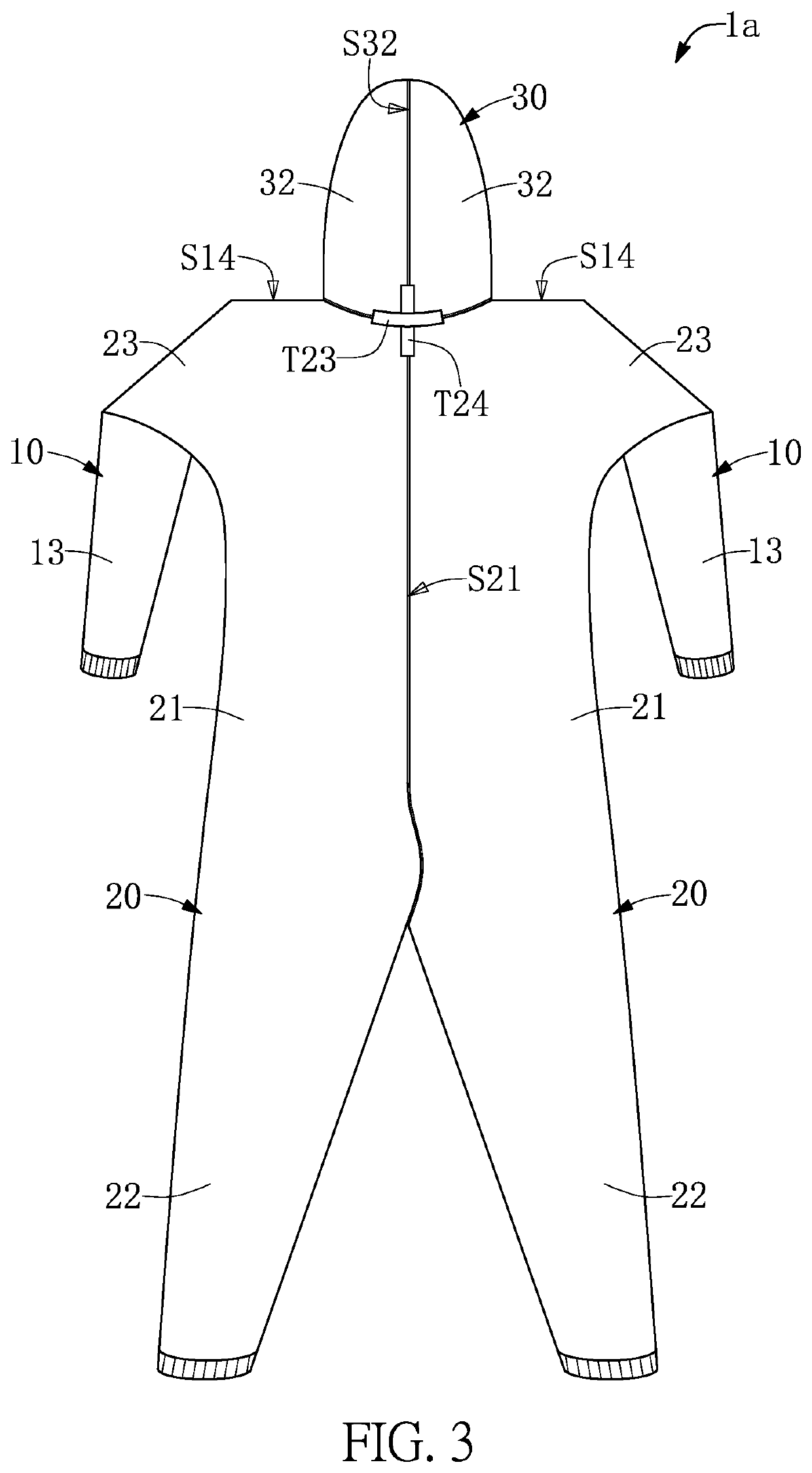 Medical protective garment