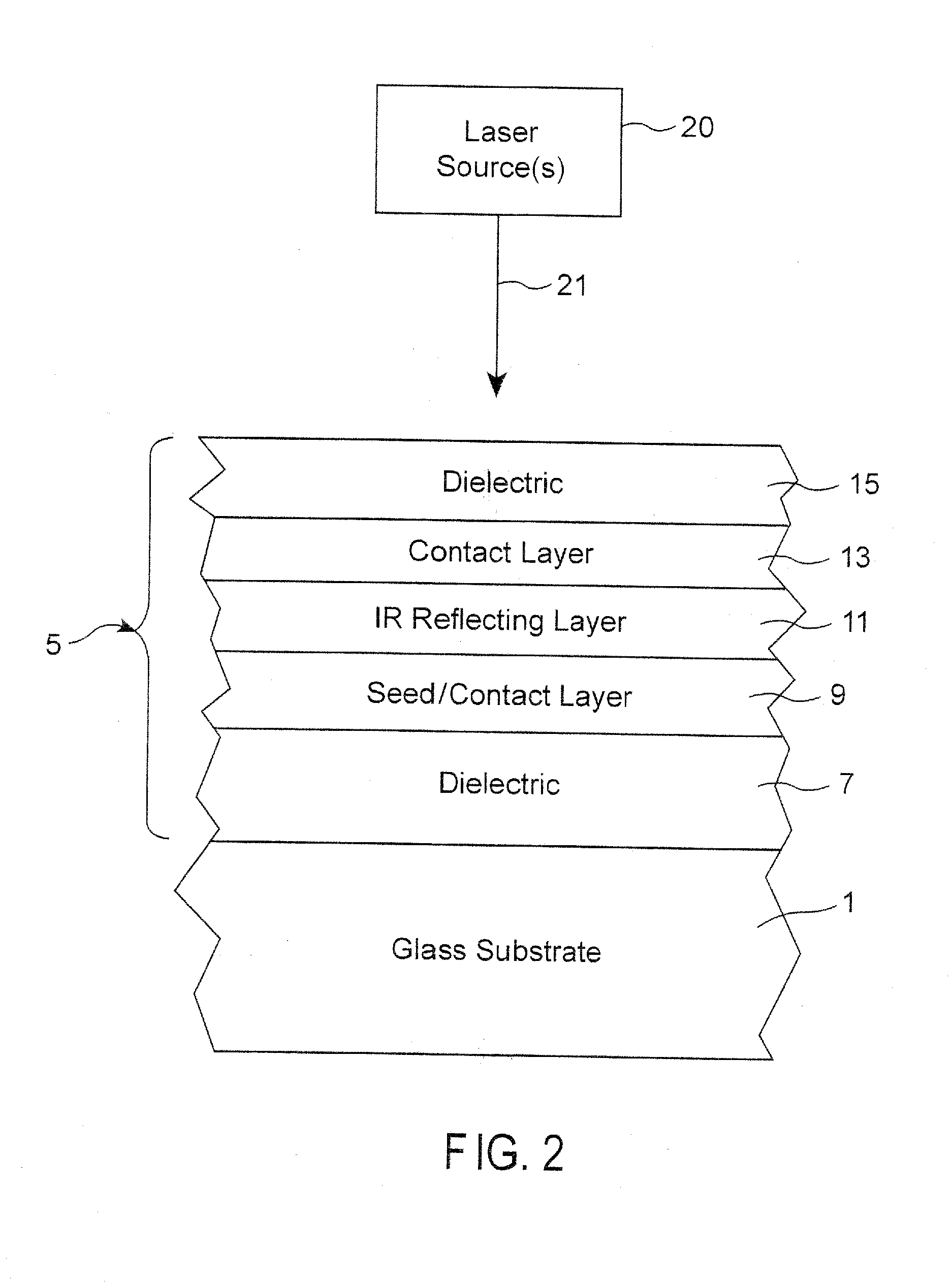 Window with selectively writable image(s) and method of making same