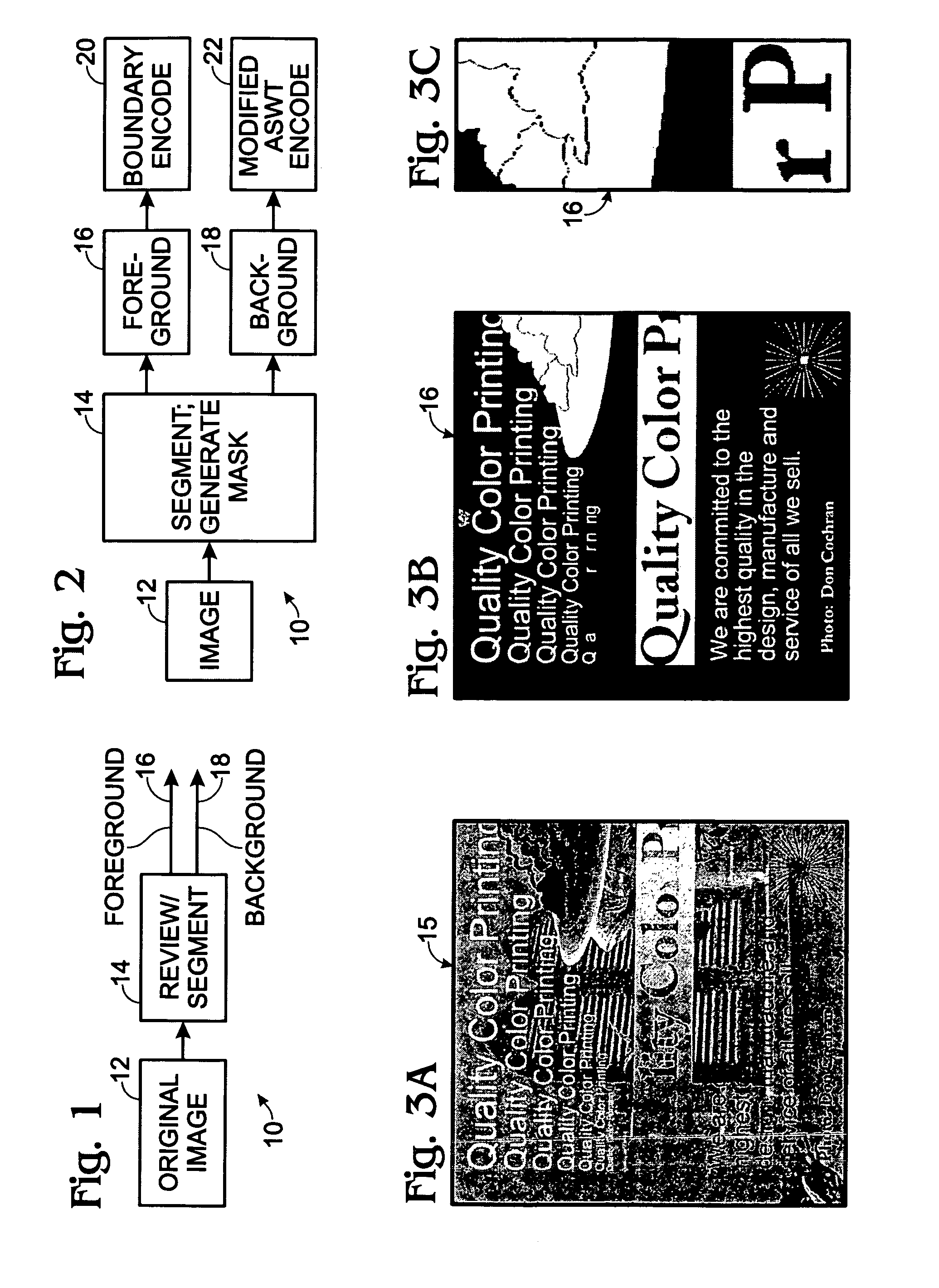 Compound image compression method and apparatus