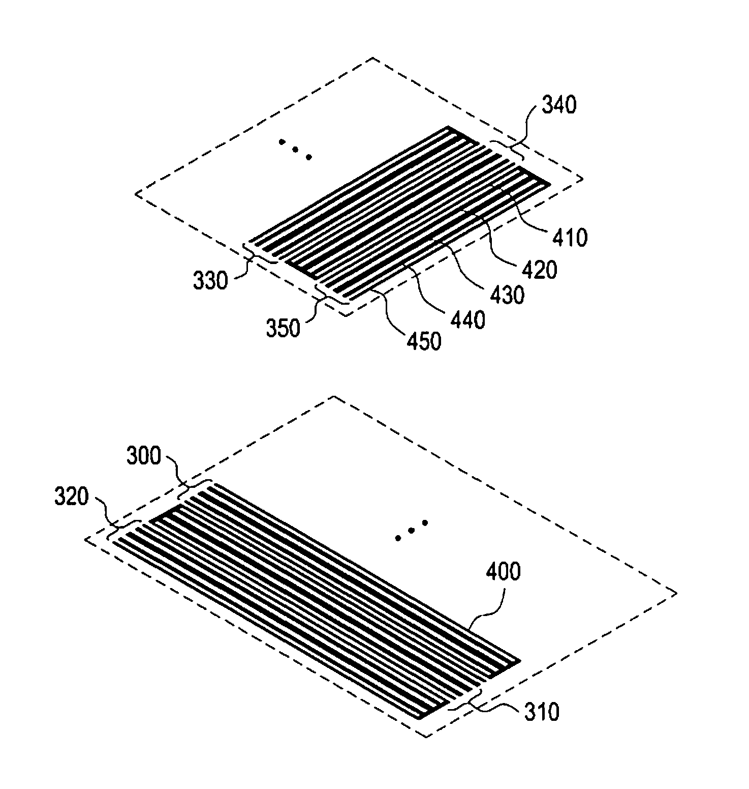 Touch panel and input recognition device using the touch panel