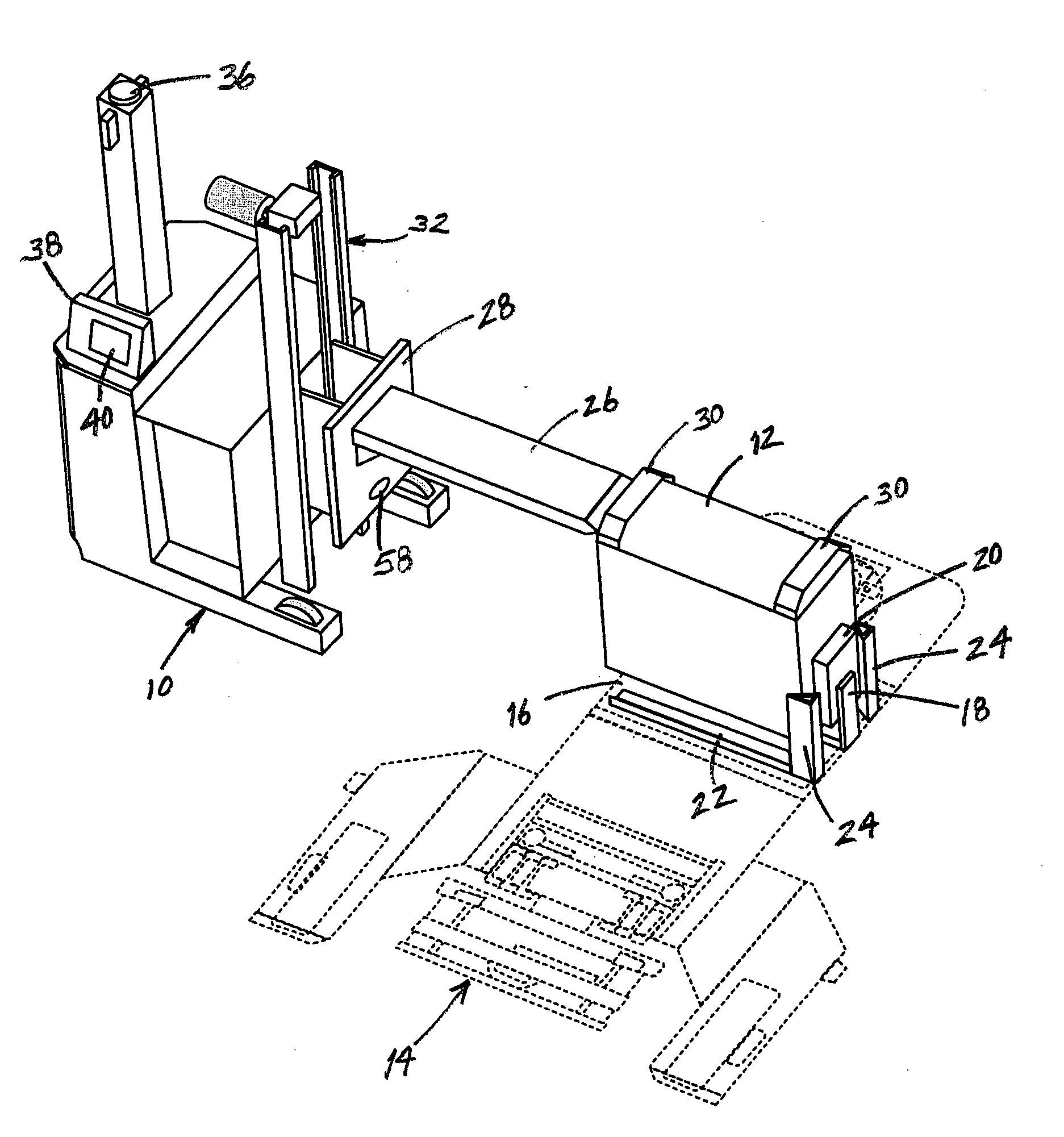Automatic battery exchange system for mobile vehicles