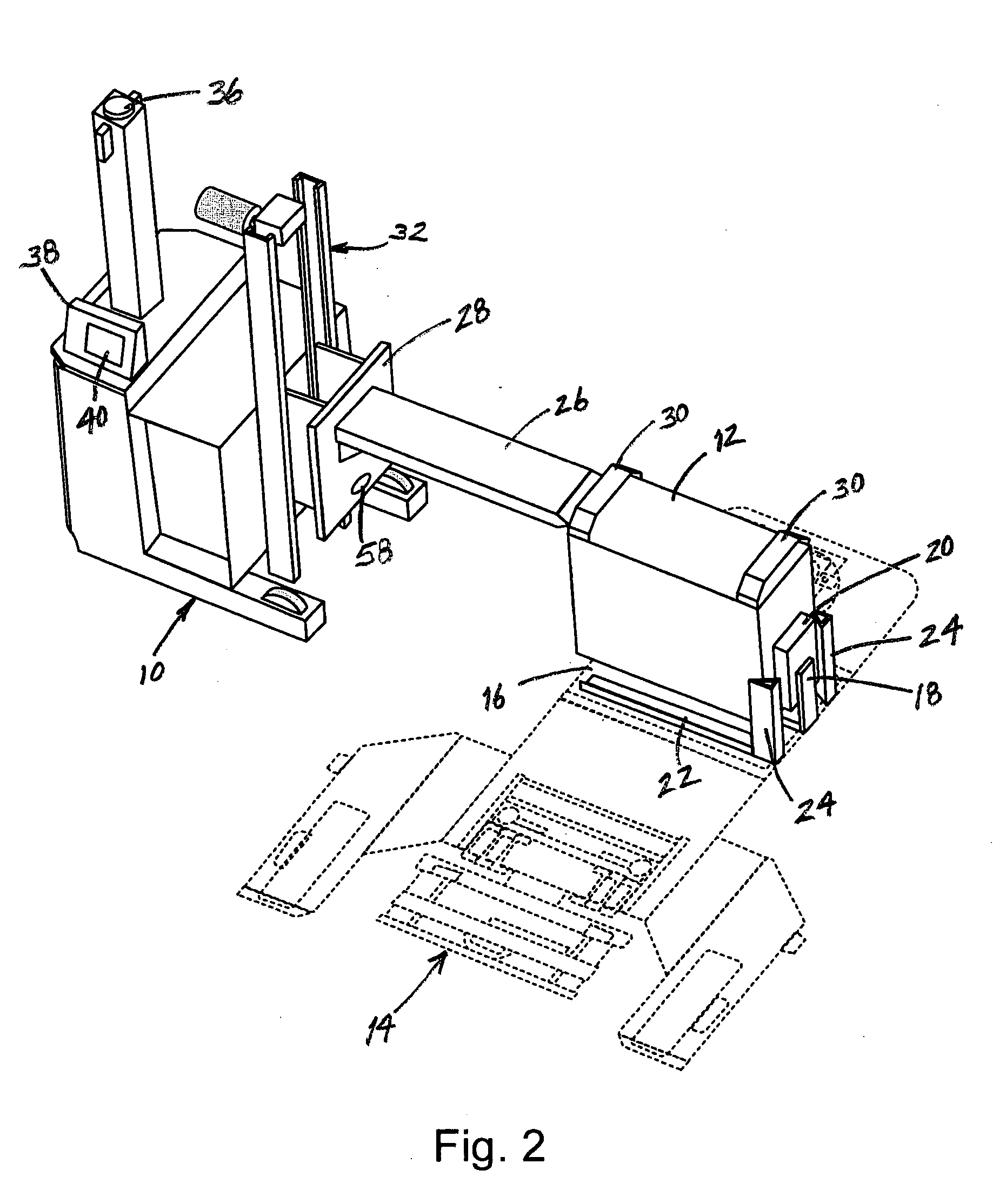 Automatic battery exchange system for mobile vehicles