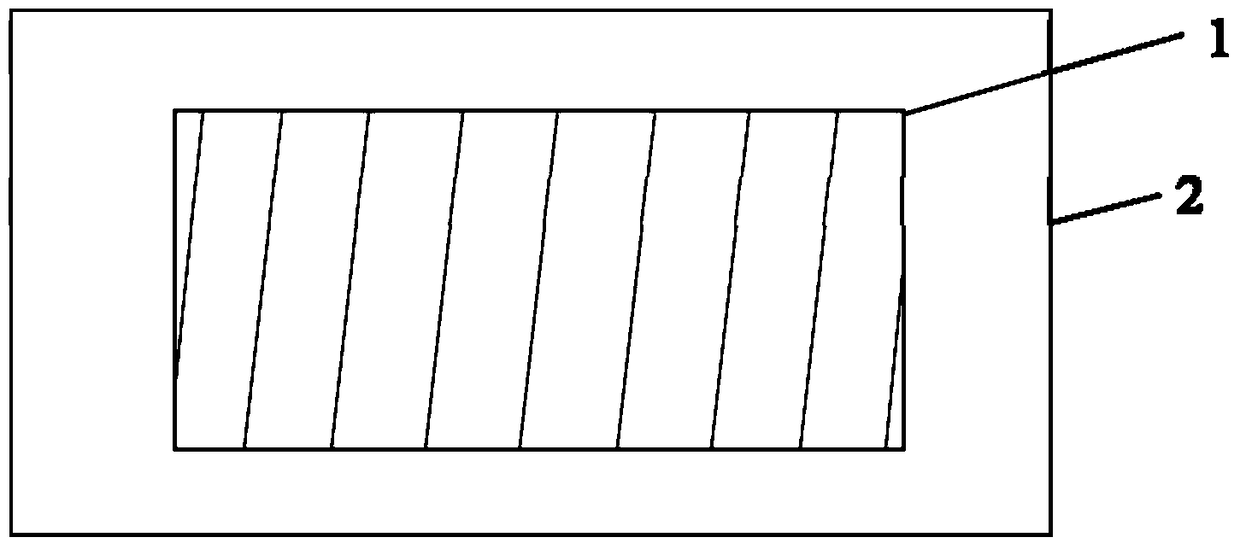 A thermal interface material for chip detection and its preparation method