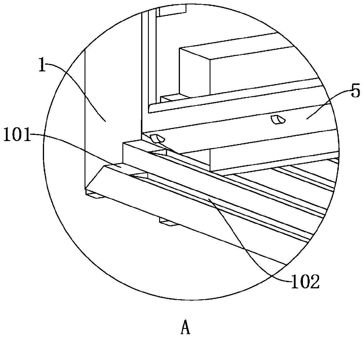 Microwave sterilization equipment for non-woven fabric production and processing