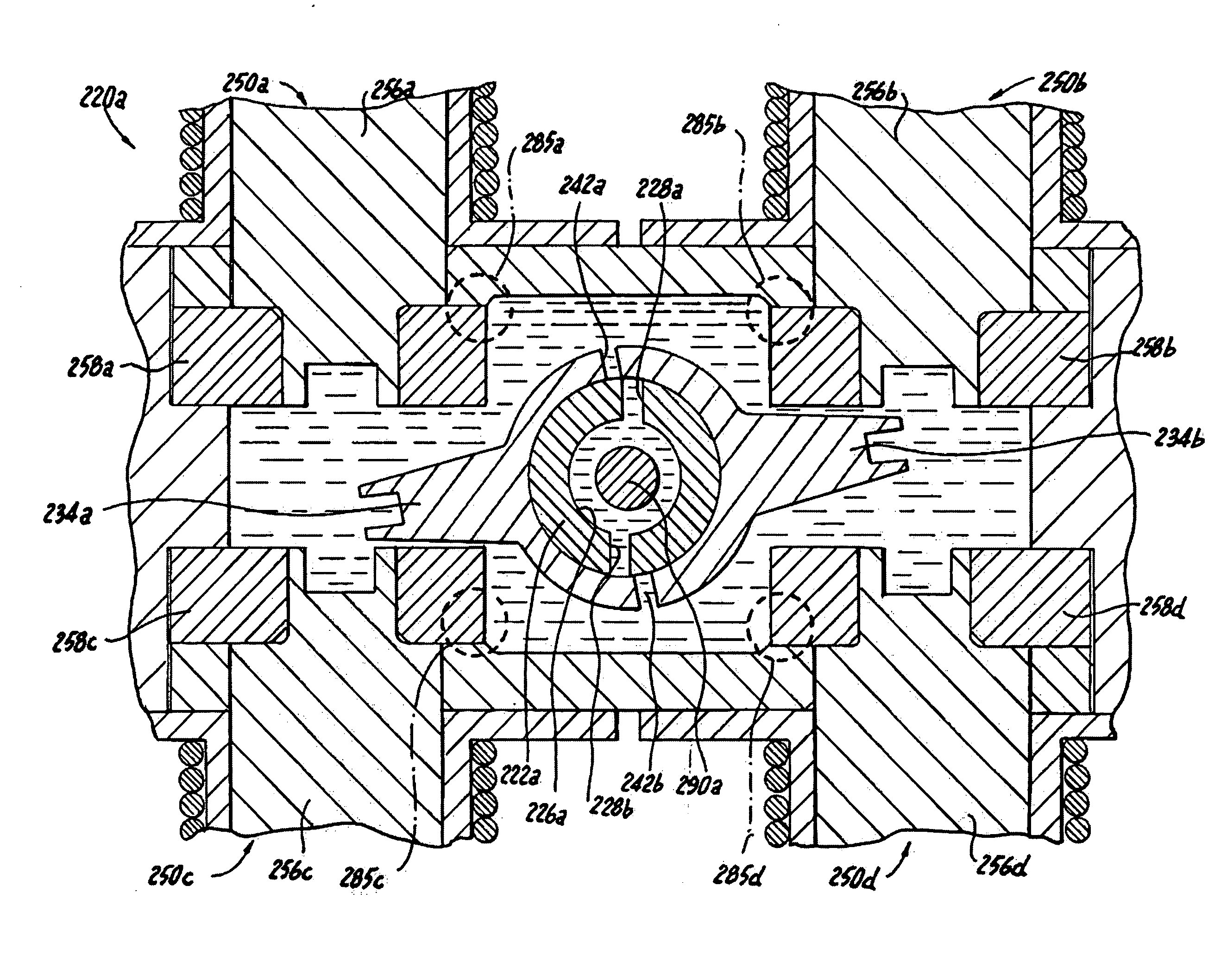 Valve assembly for modulating fuel flow to a gas turbine engine