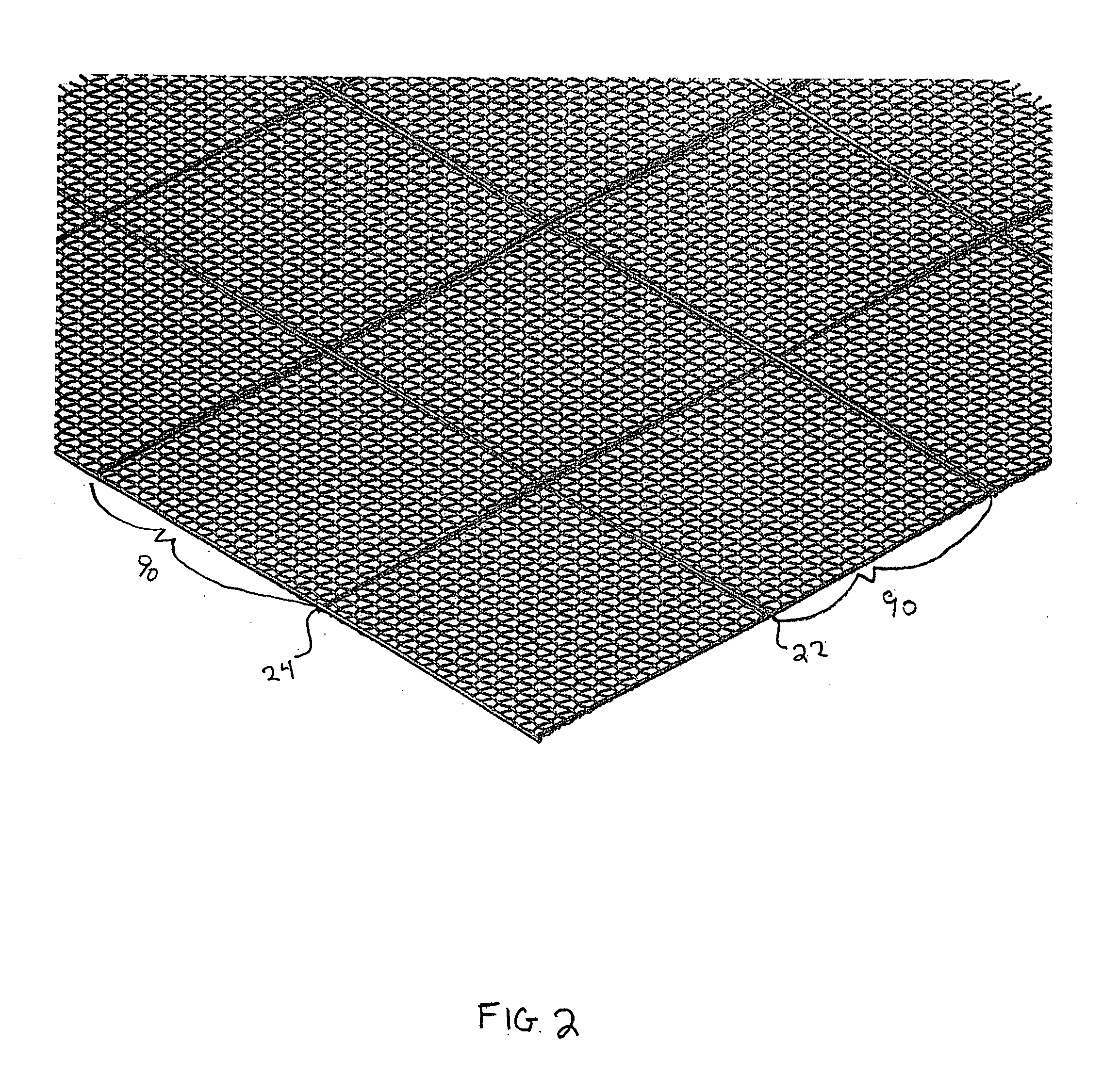 Multidiameter wire cloth