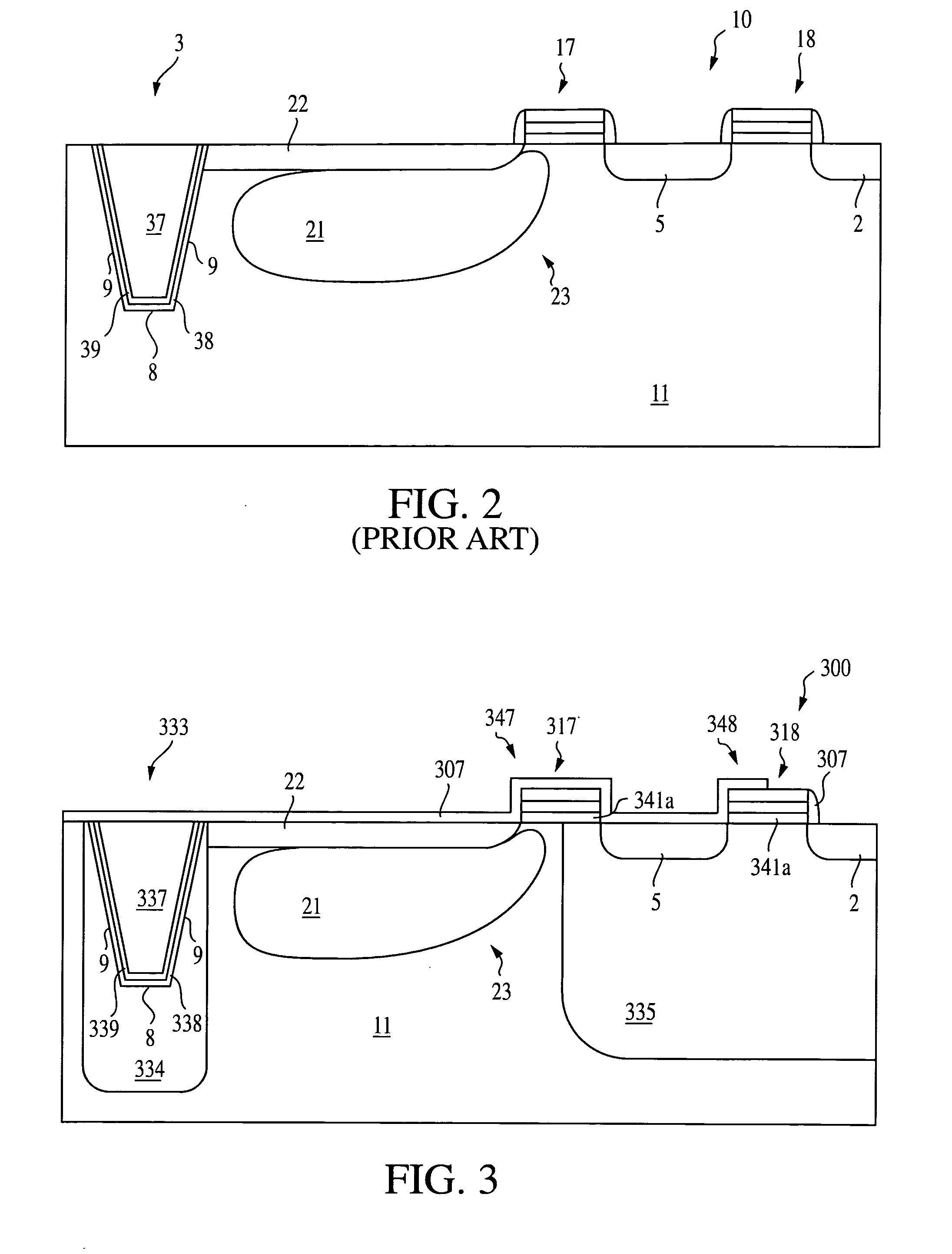 Deuterated structures for image sensors and methods for forming the same