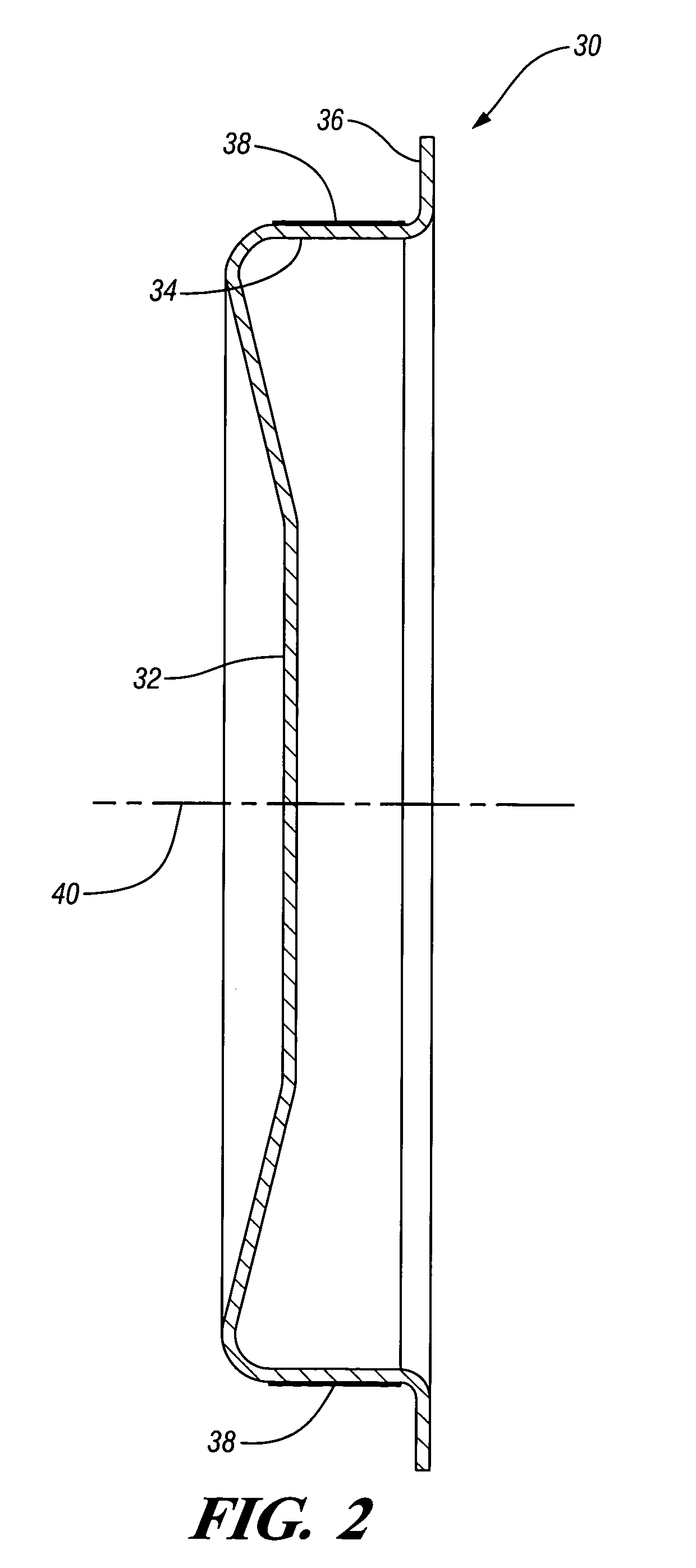 Water pump and method of closure