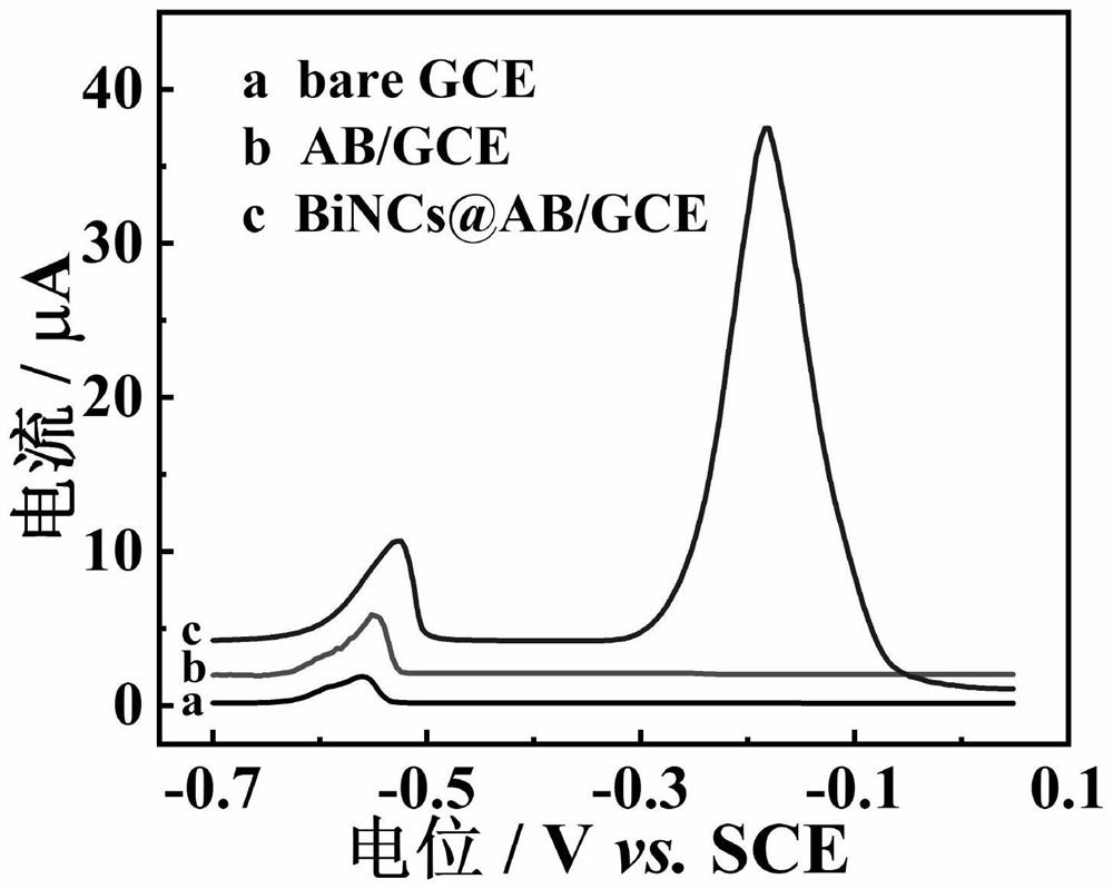 Electrochemical sensor for detecting ratio of Pb&lt;2+&gt; with high sensitivity and application of electrochemical sensor