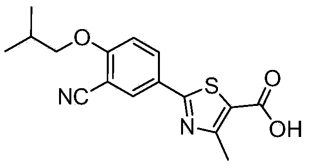 Preparation method of 2-(3-cyan-4-isobutoxyphenyl)-4-methylthiazole-5-formic acid A crystal