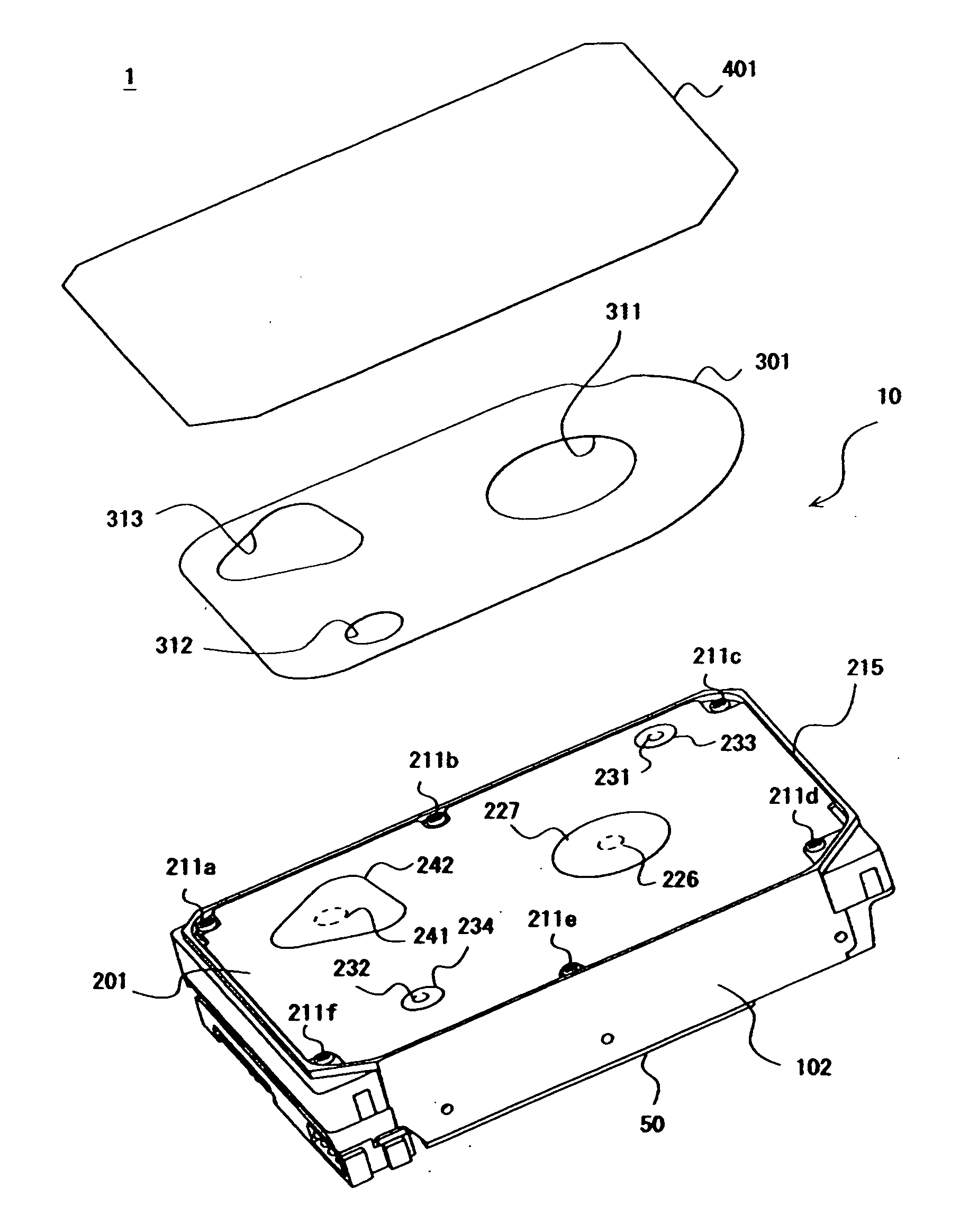 Disk drive and manufacturing method thereof