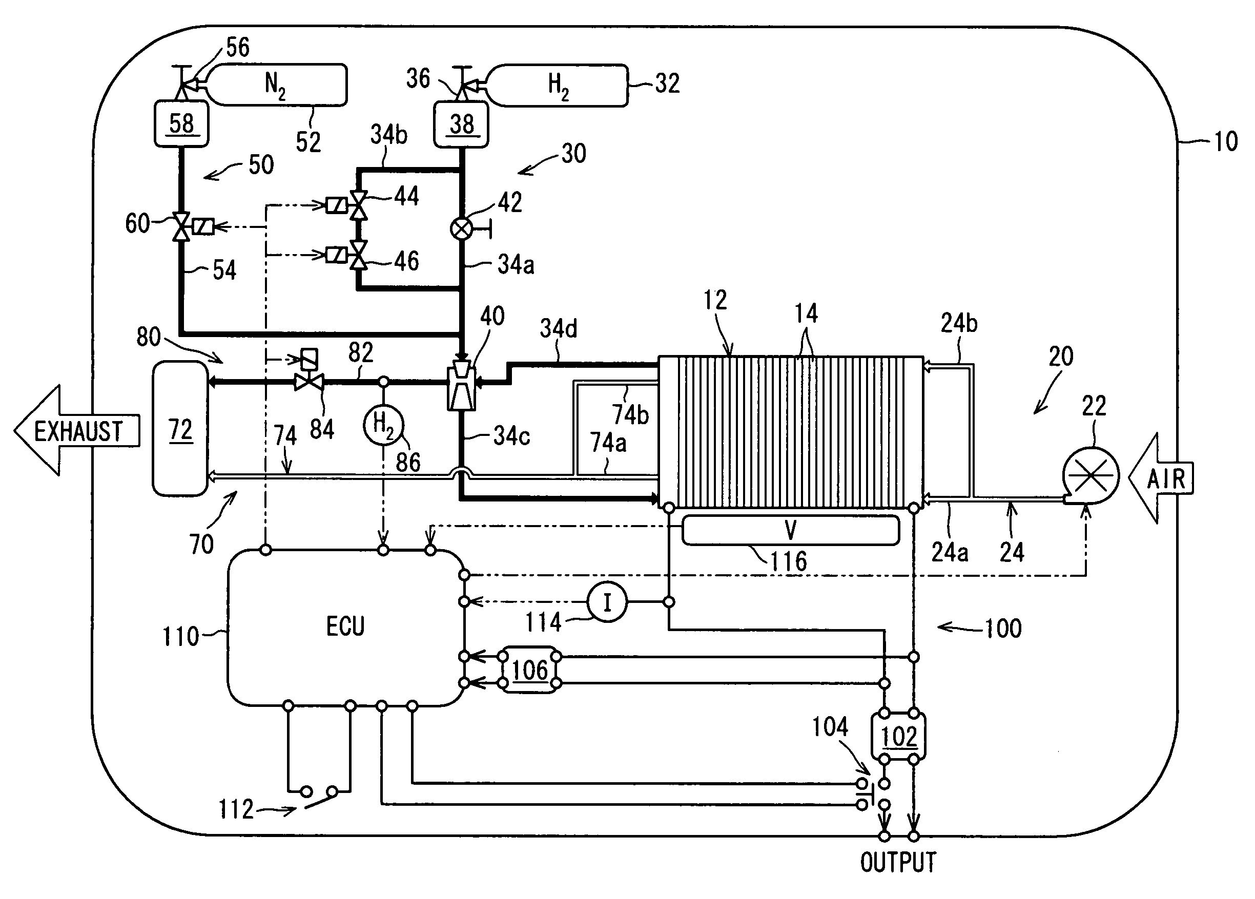 Fuel-cell system