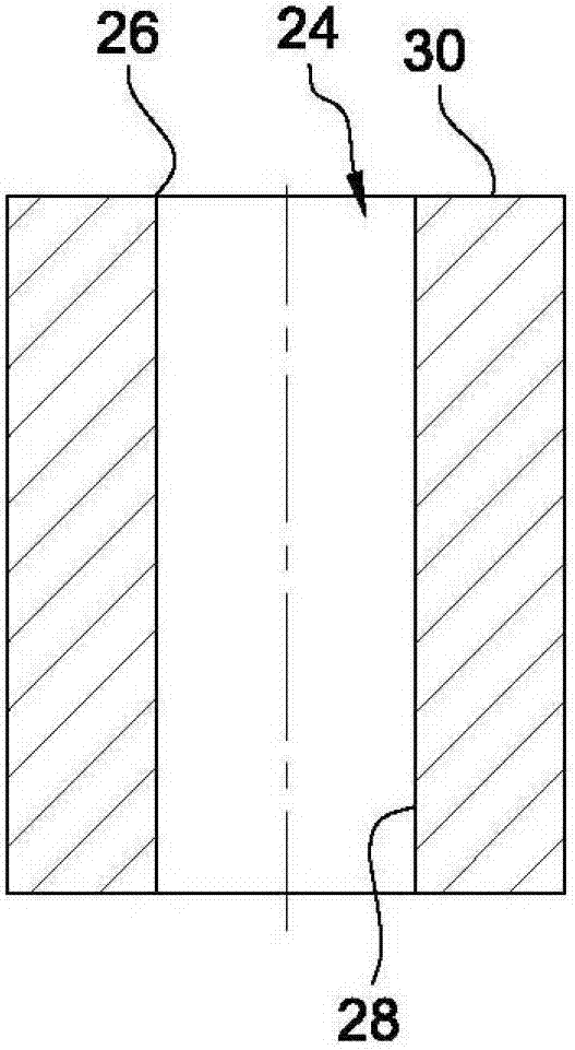 Electrode and facility for chamfering the corners of a metal workpiece