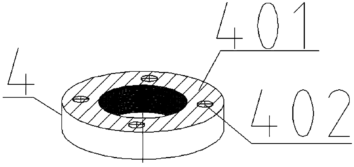 Collecting lens adjusting structure applied to digital pathological section scanner