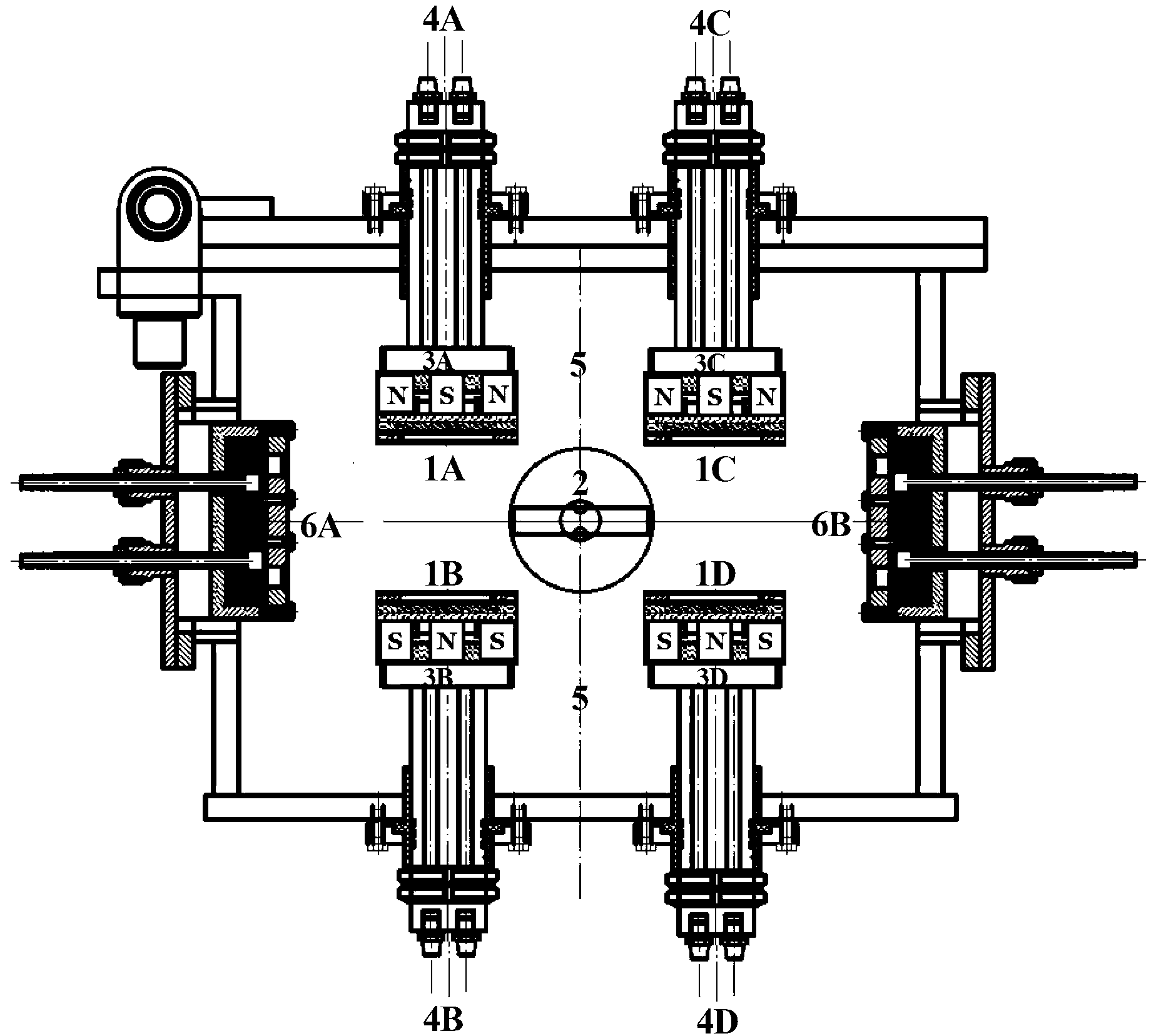 Low-temperature and low-damage multifunctional composite coating device and method