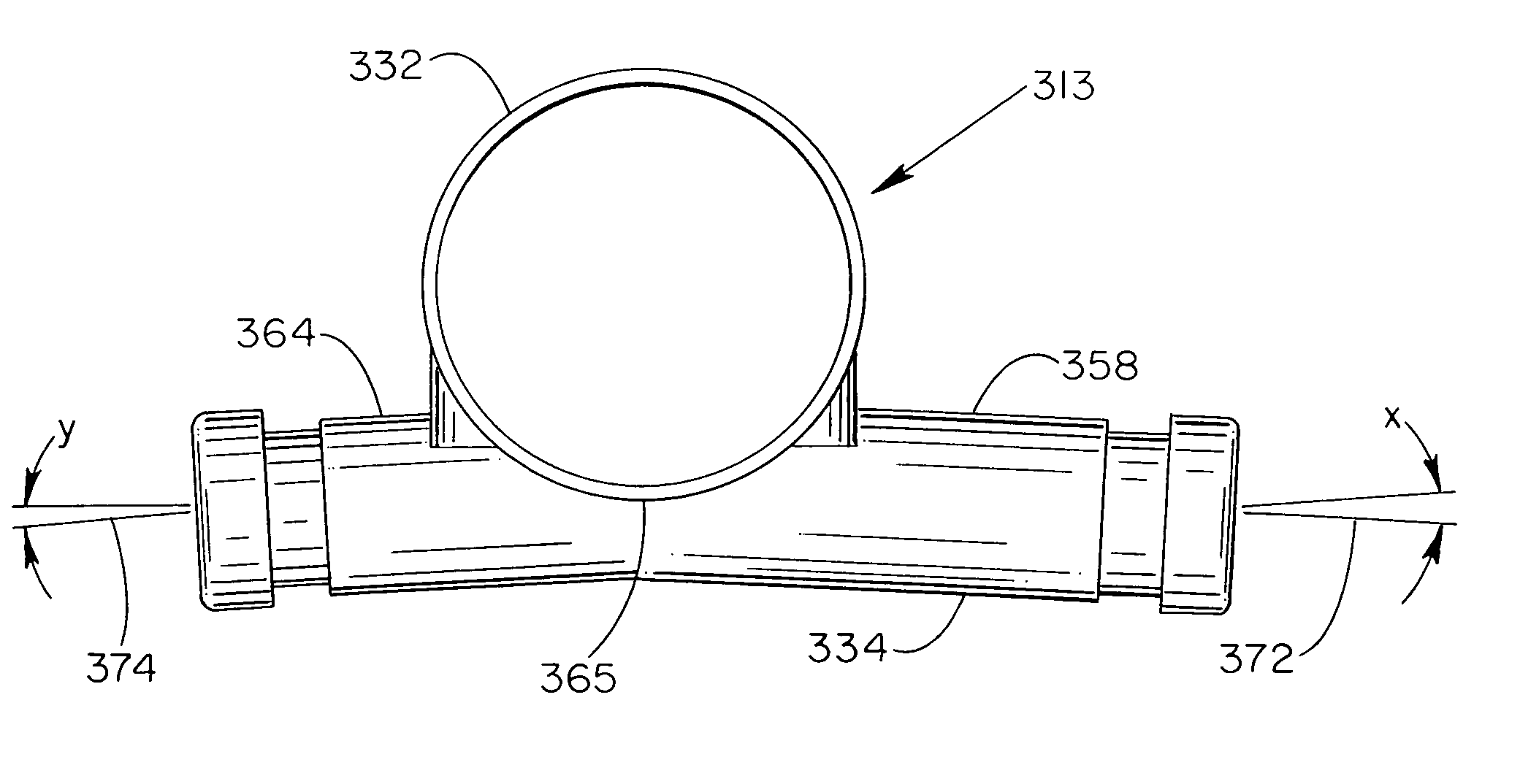 Grafted network incorporating a multiple channel fluid flow connector