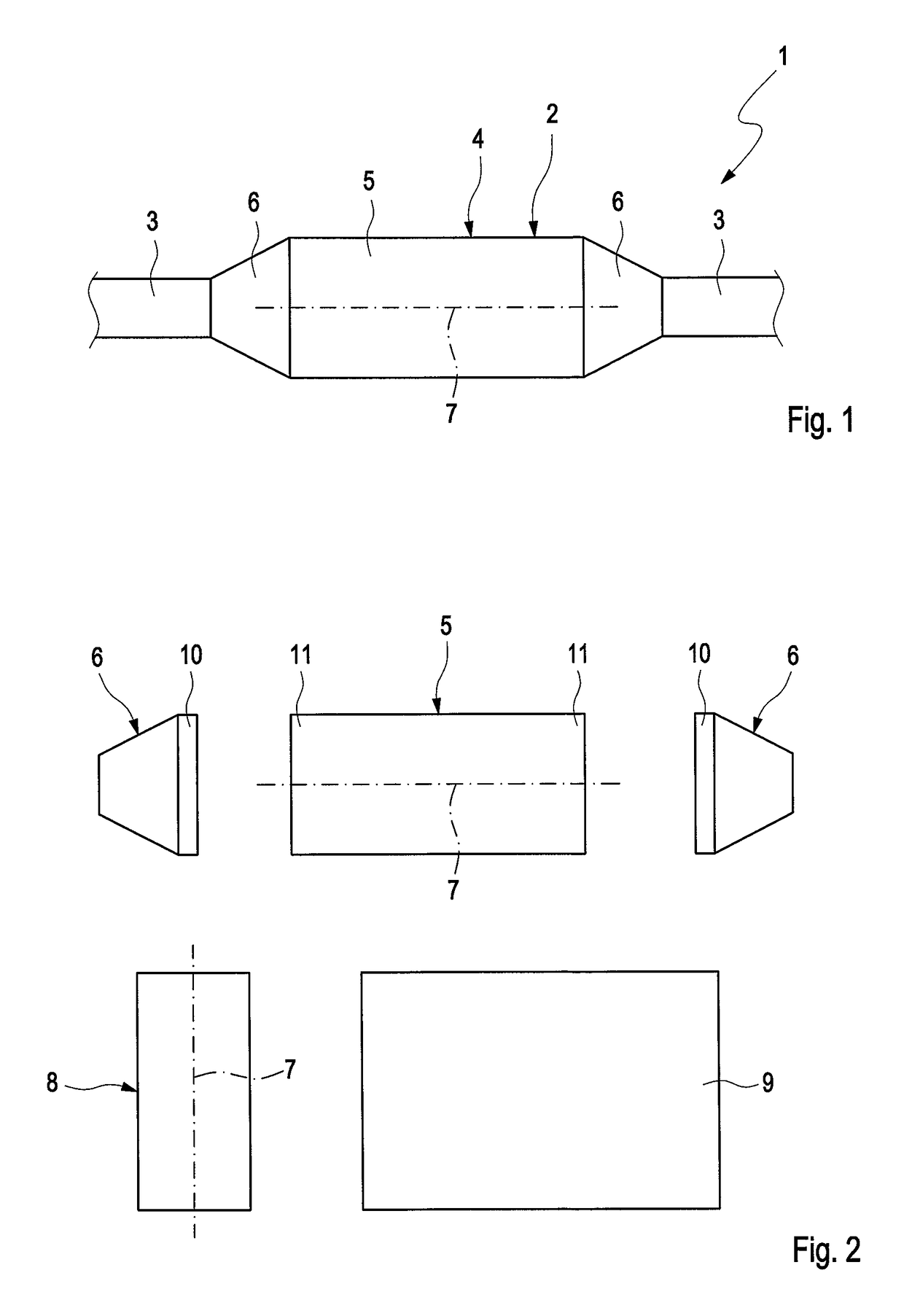 Method for producing an exhaust-gas aftertreatment device