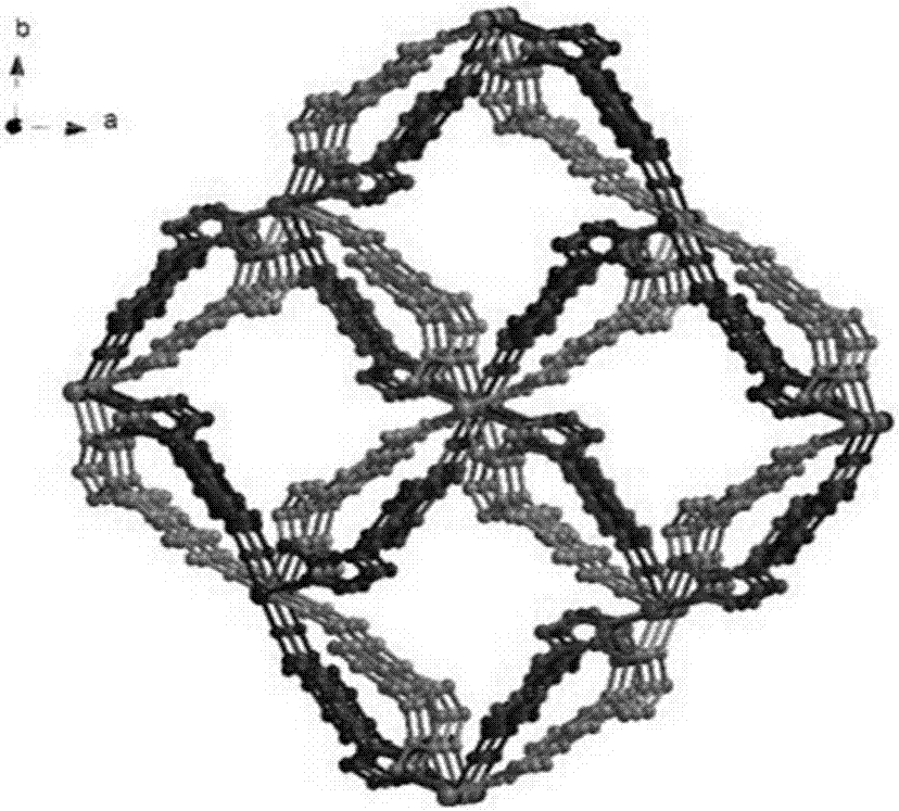 Zinc complex constructed based on of 4-(2-methylimidazole) benzoic acid and application thereof