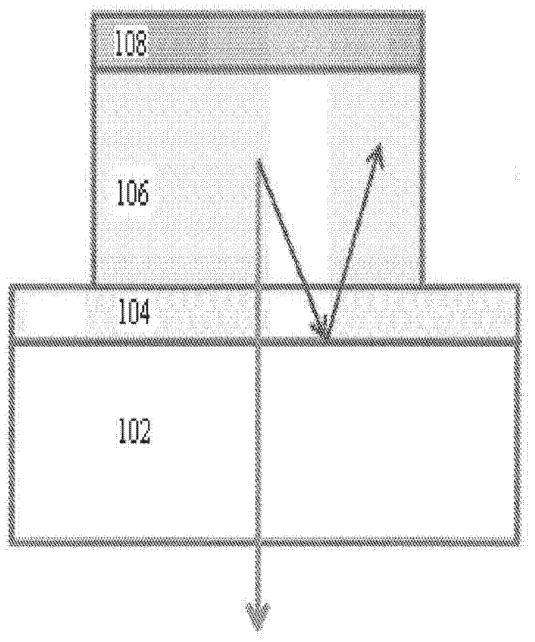 Internal optical extraction layer for OLED devices
