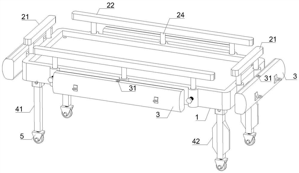 Medical rollaway bed capable of being quickly converted into boat raft