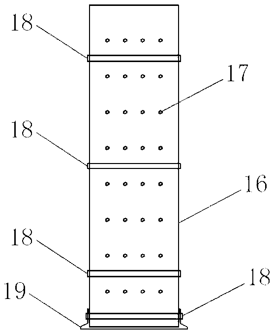 A pile-forming simulation device for indoor solidified piles