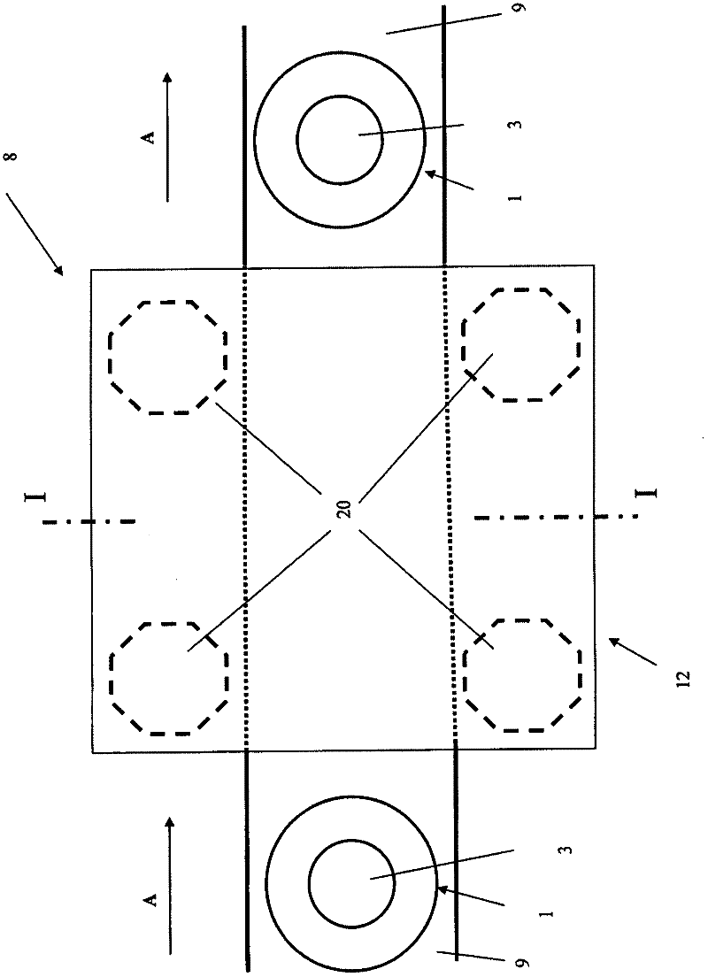 Method and inspection device for testing containers