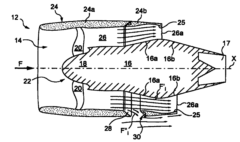Jet engine nacelle for an aircraft and aircraft comprising such a nacelle