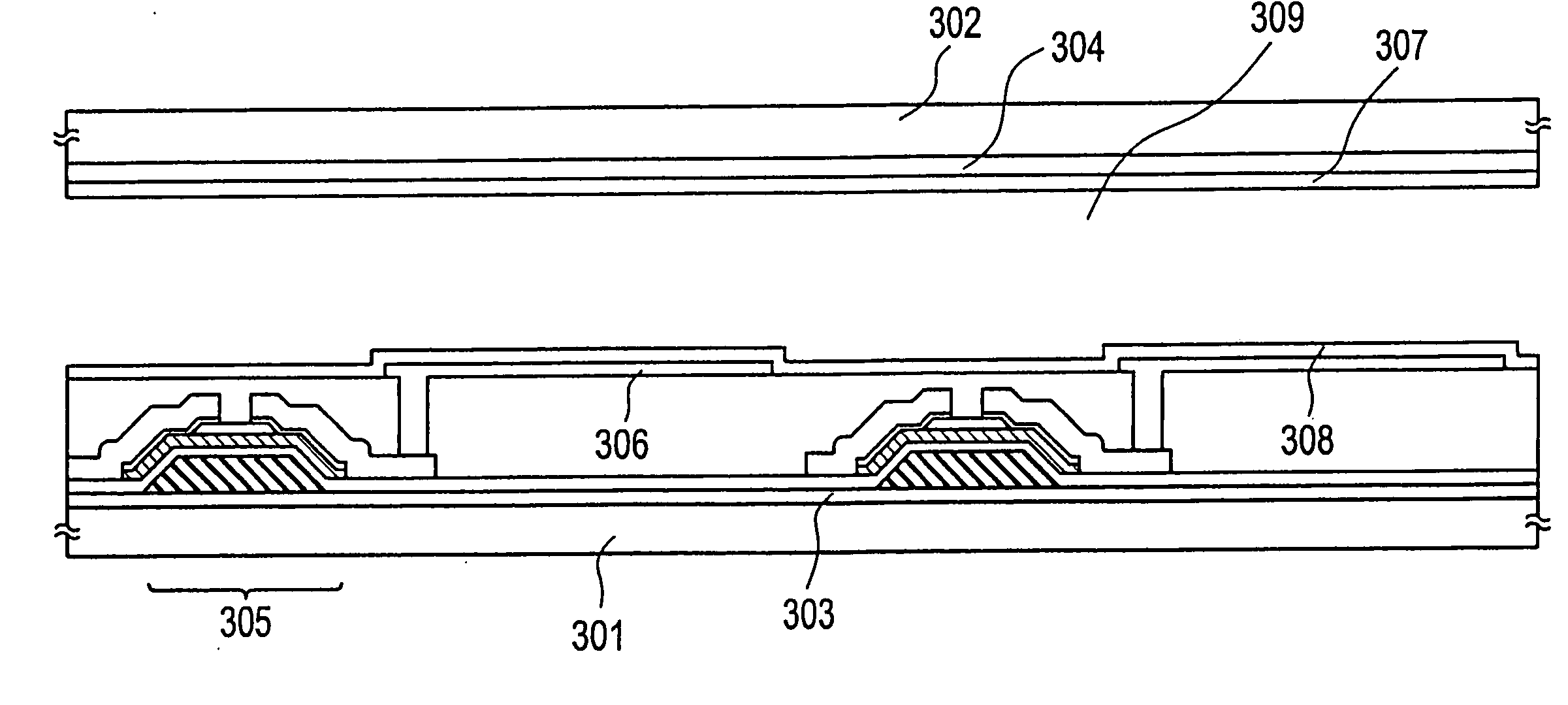 Semiconductor device, method of fabricating same, and electrooptical device