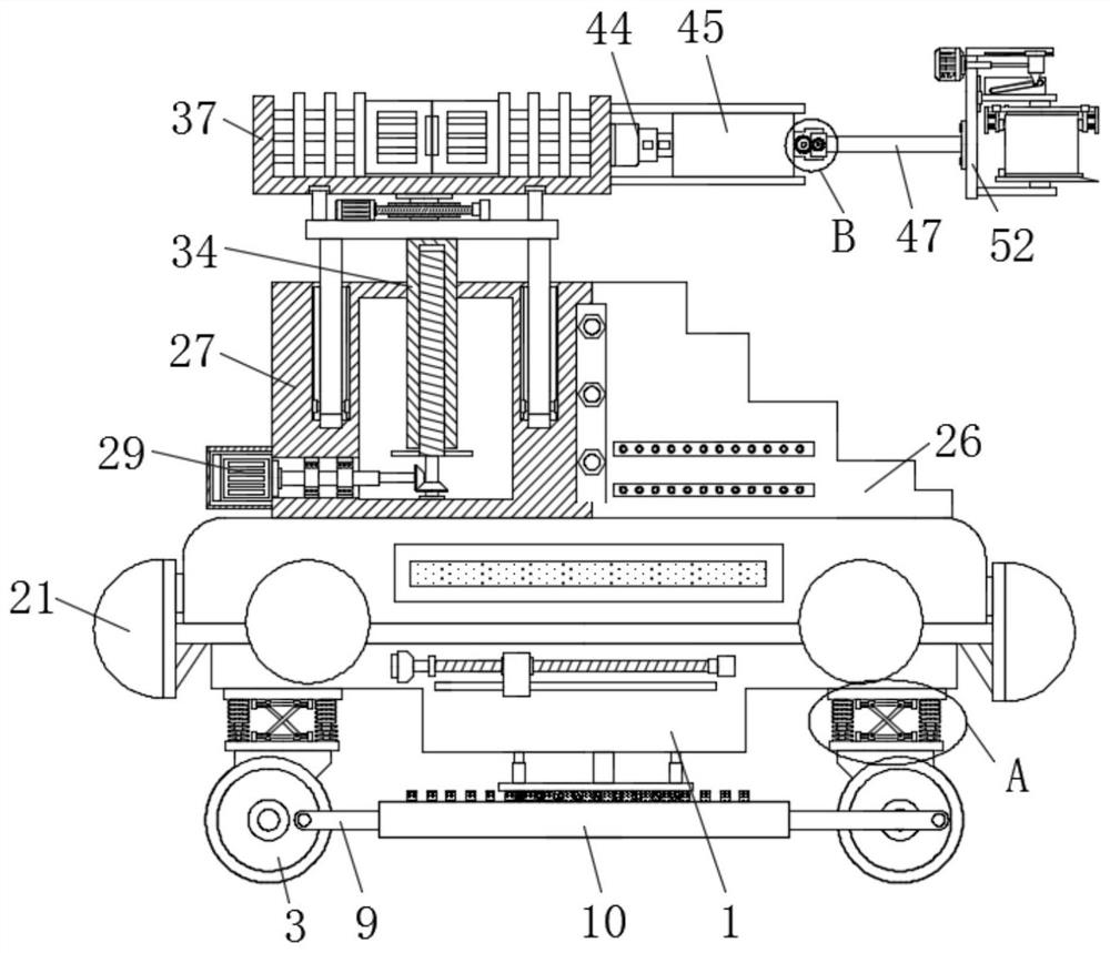 A high-efficiency power equipment maintenance device and its application method