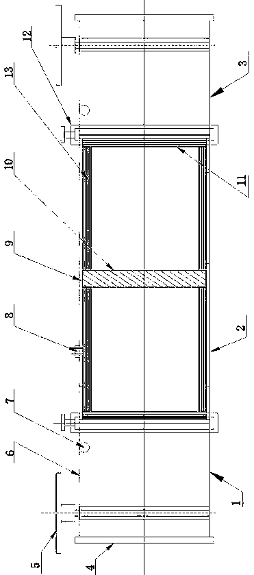 Laboratory intelligent air-exhaust sterilization structure and use method