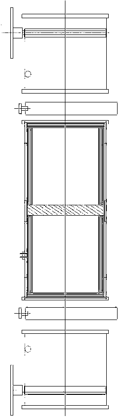 Laboratory intelligent air-exhaust sterilization structure and use method