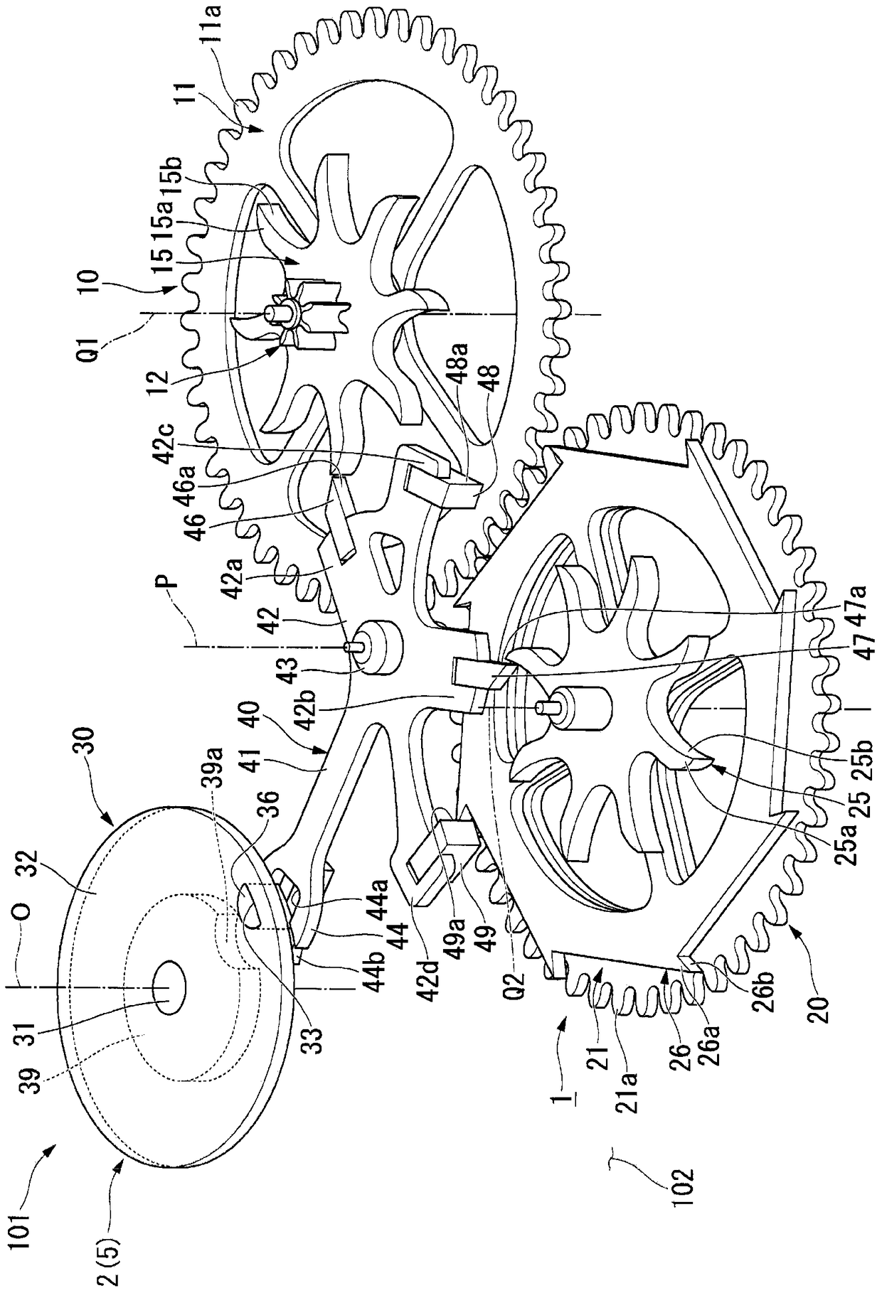 Escapements, watch movements and clocks