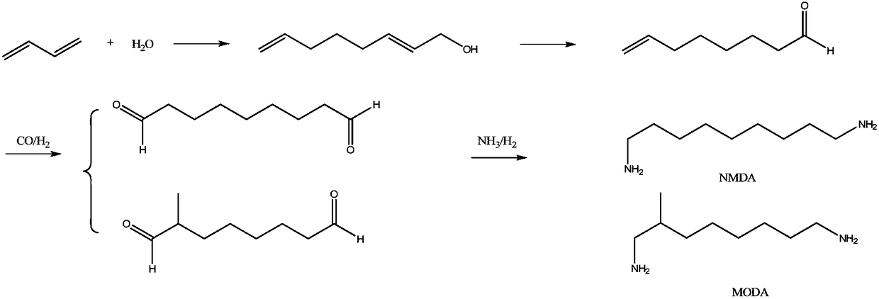 Synthetic method of 1,9-diaminononane