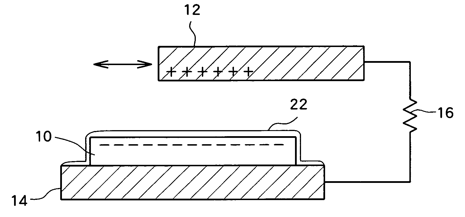 Electrostatic induction conversion device