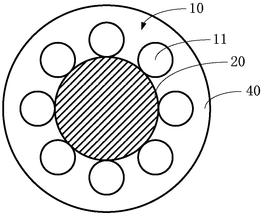 Mobile terminal and flashlight fingerprint identification assembly thereof