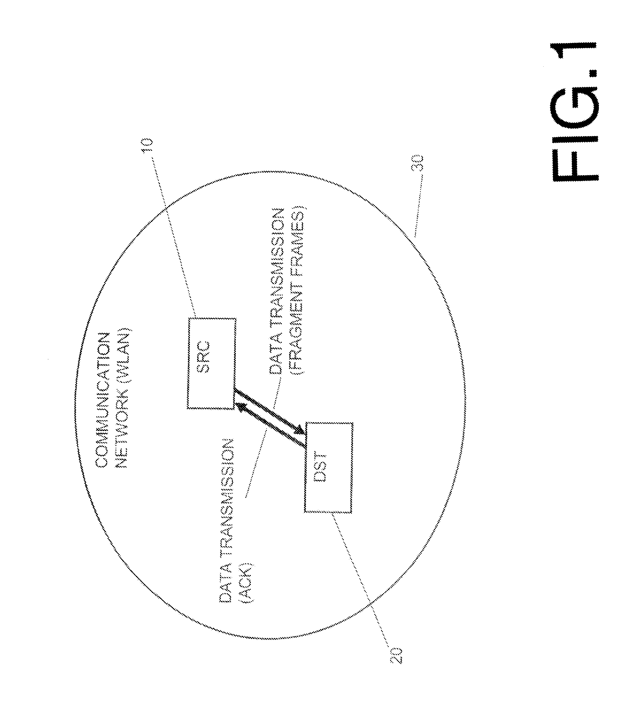 Mechanism for controlling data transmission in fragmentation transmission mode