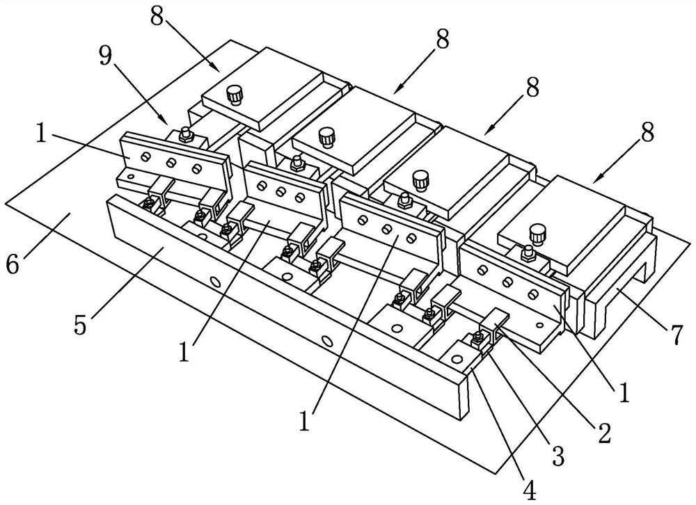 Construction method of barrier-free channel for hospitals