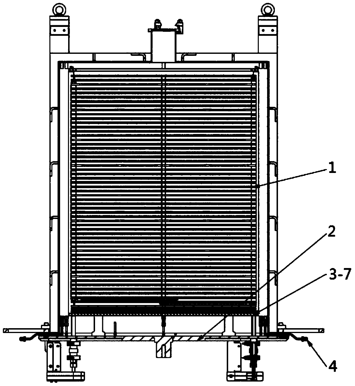 Novel processing device for semiconductor or photovoltaic material