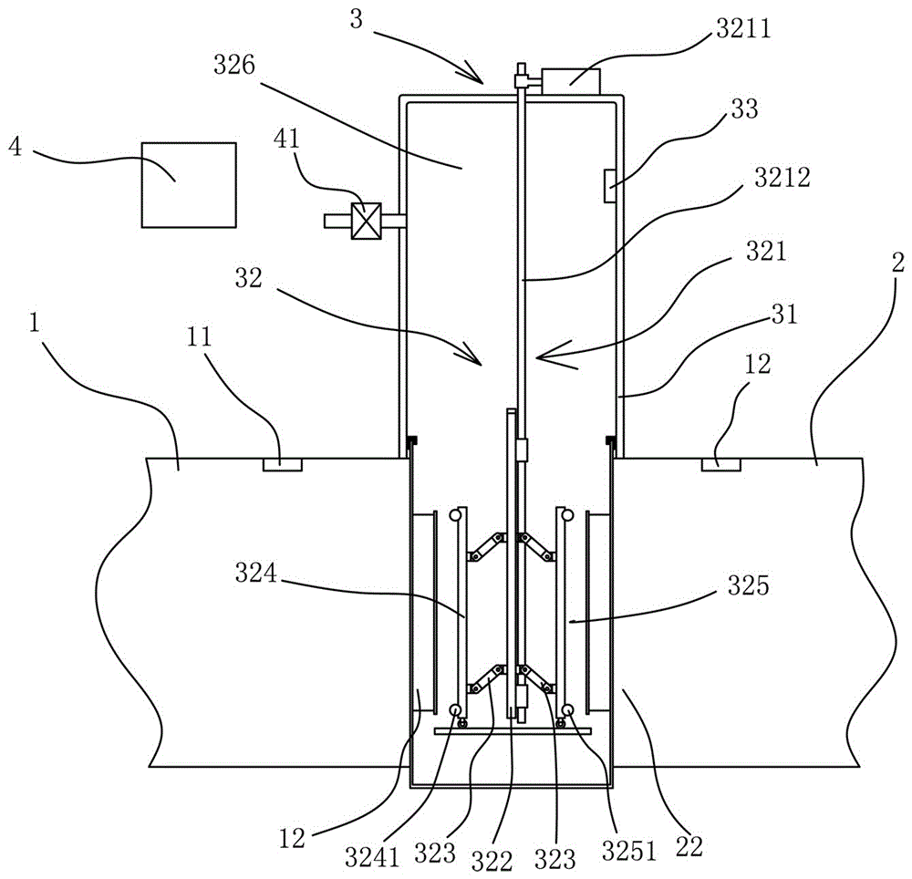 Low drop-out transmission valve sealing control method and low drop-out transmission valve