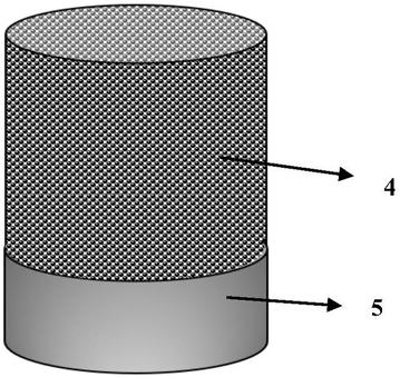 High alloy matrix metal-ceramic composite and preparation method thereof