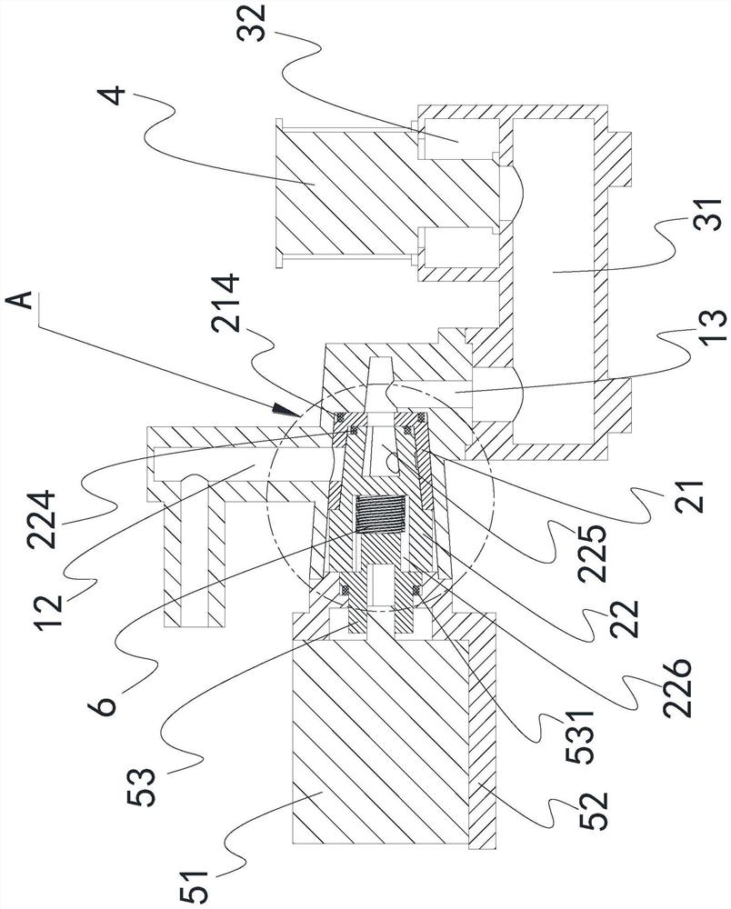 Safety type gas valve adjusting mechanism capable of achieving rapid mass production