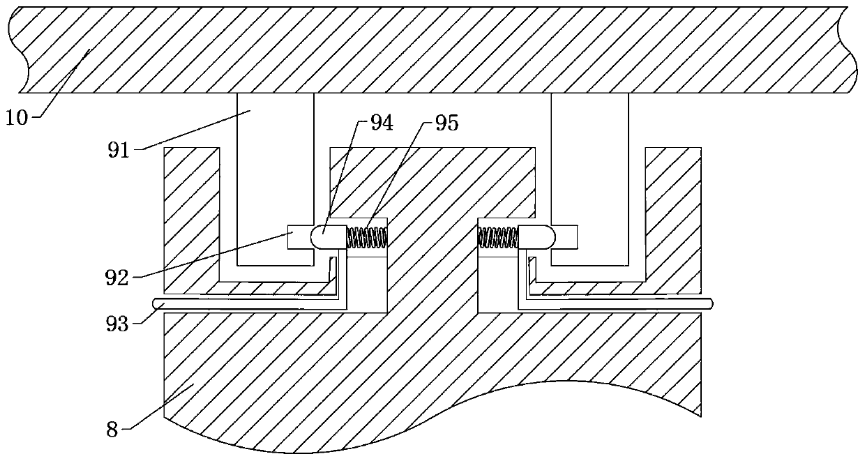 Zipper head injection mold with convenient demolding function