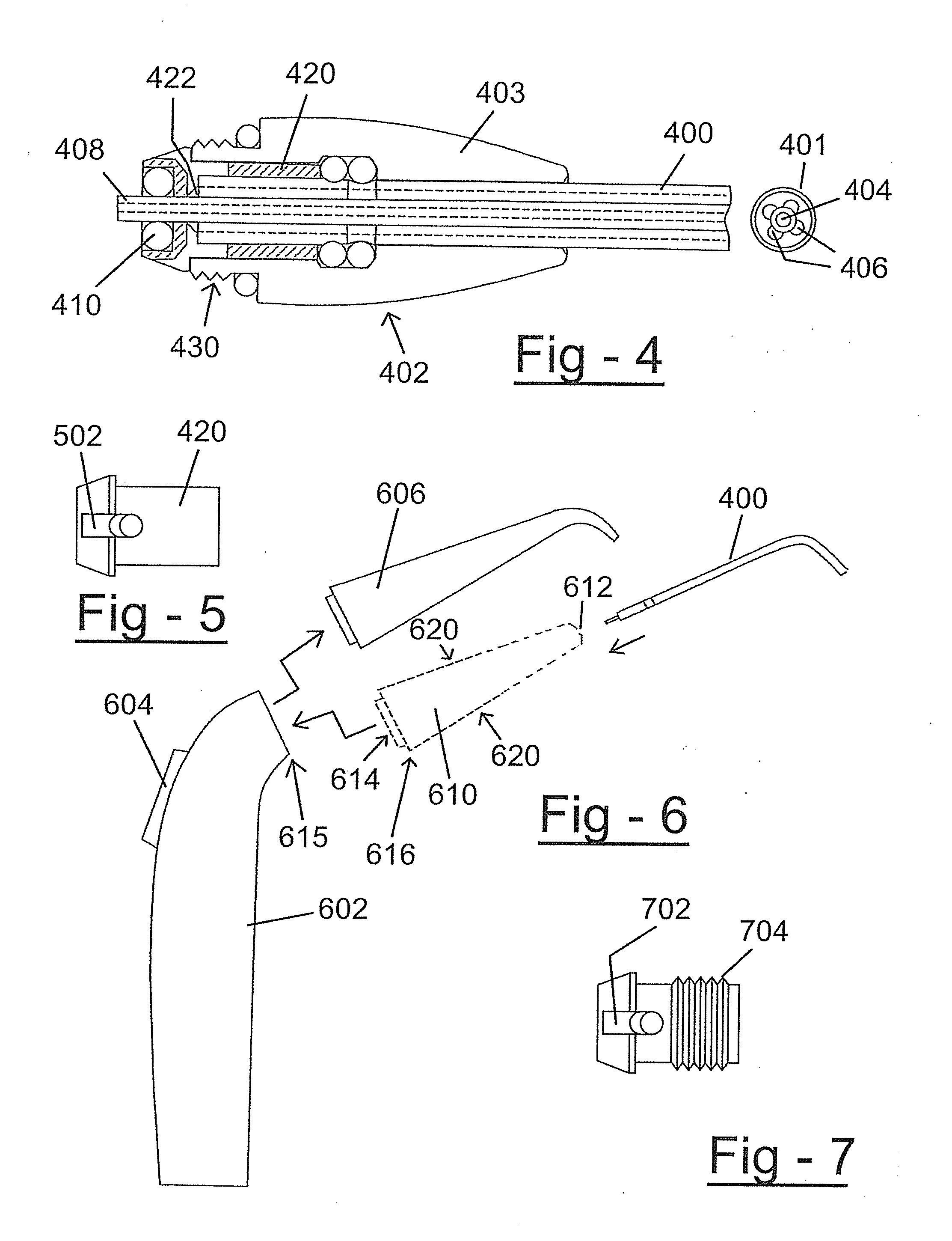 Adapters with light sources for dental air/water syringes