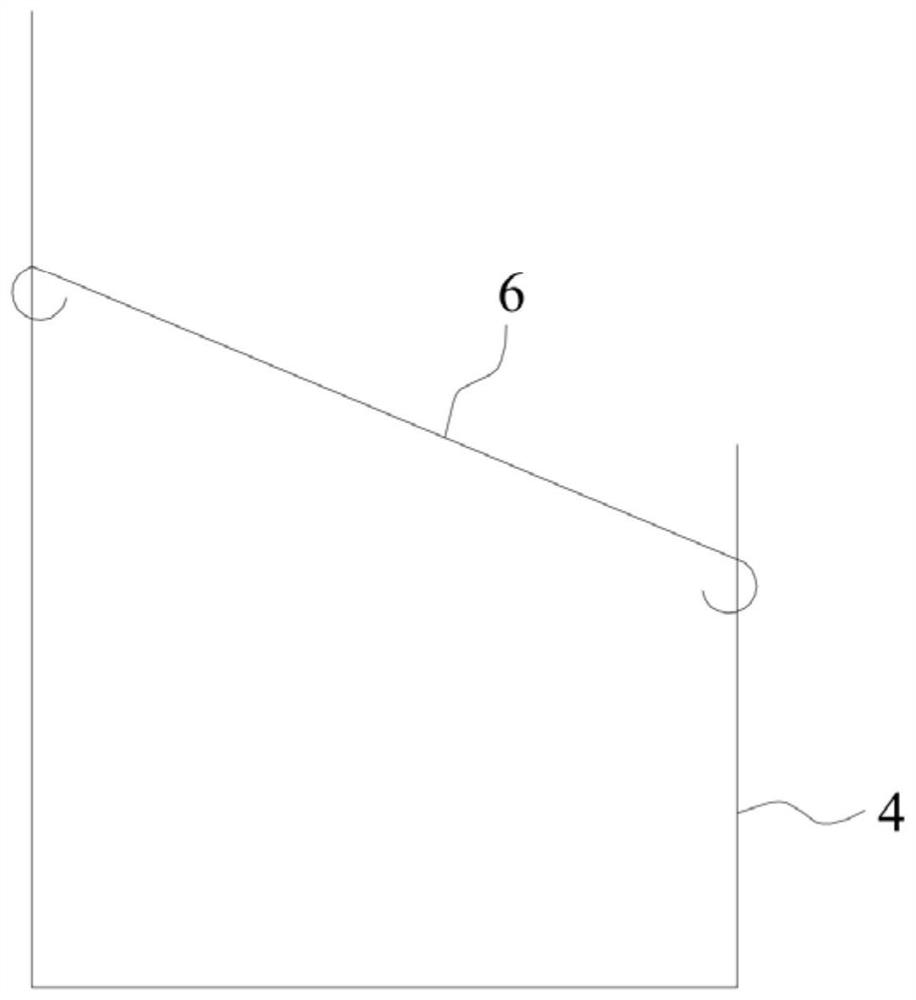 A water-cutting component and its construction method