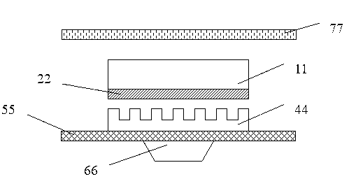 Method for manufacturing silicone micro-nano optical structure by using imprinting technology