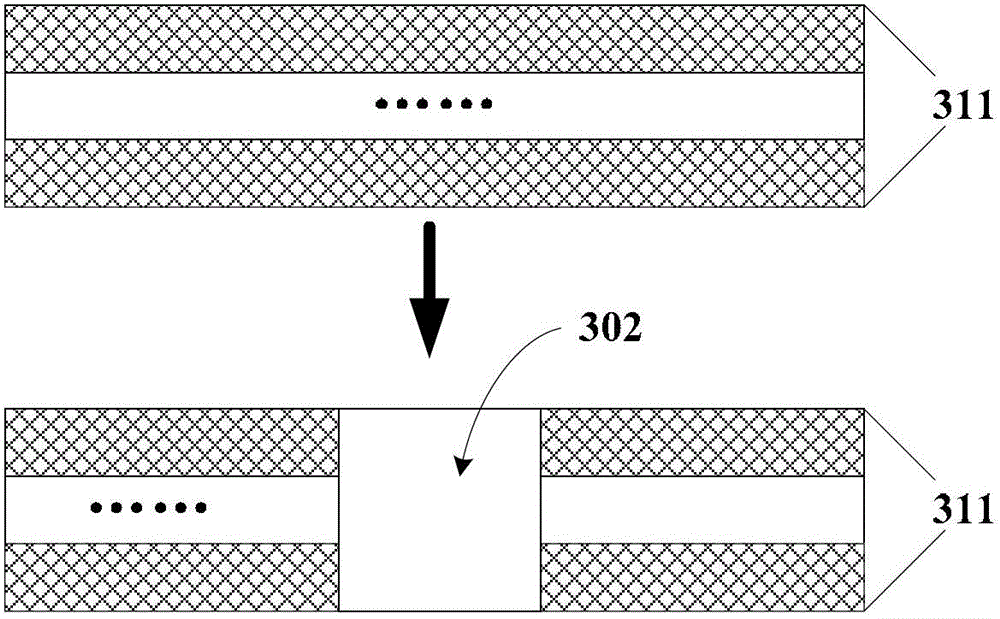 Method for processing grooves on printed circuit board, printed circuit board and electronic device